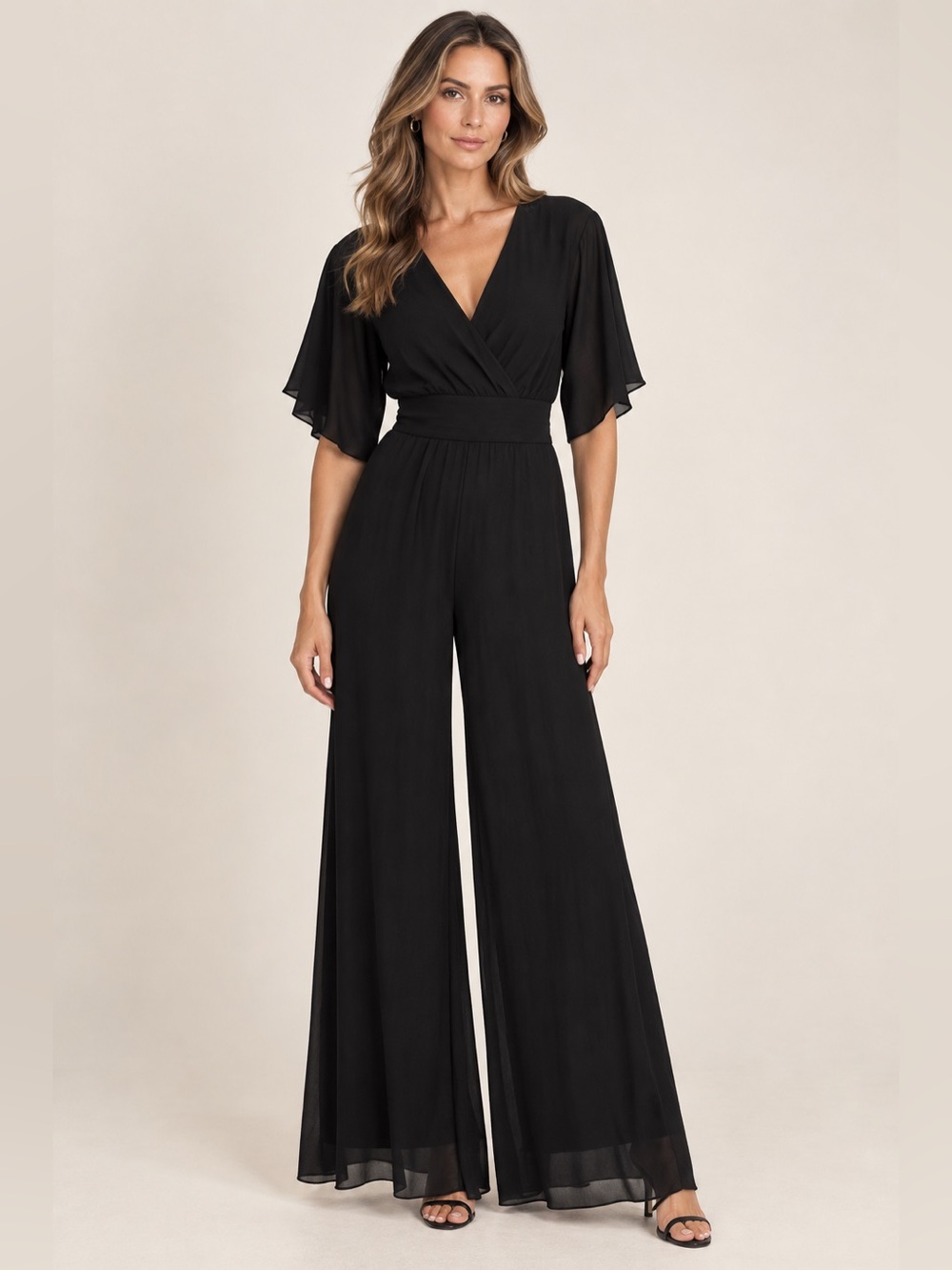 FUZZI
Wide-Leg Tulle Jumpsuit xs